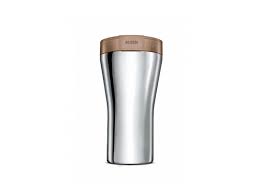 ALESSI TRAVEL MUG BROWN