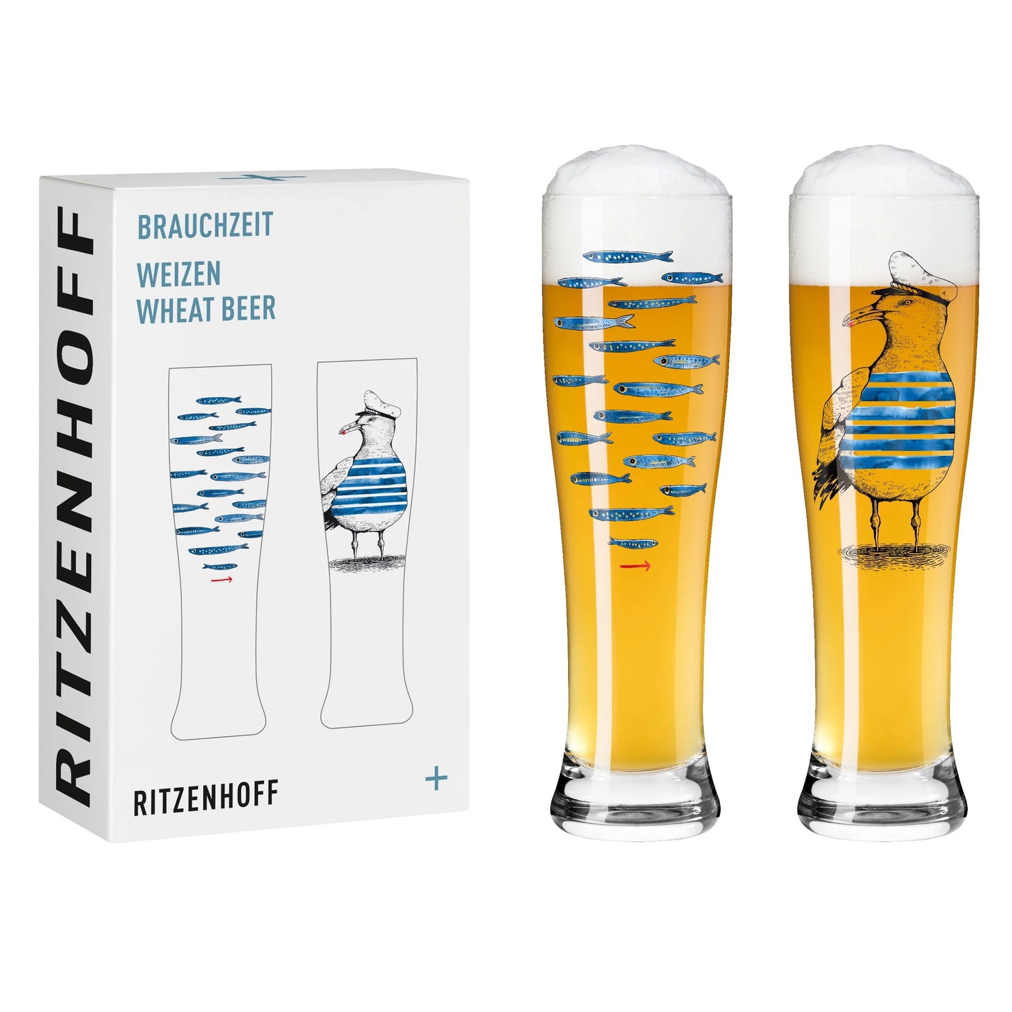 3481007 RITZENHOF BRAUCHZEIT WHEAT BEER SET GARRETON