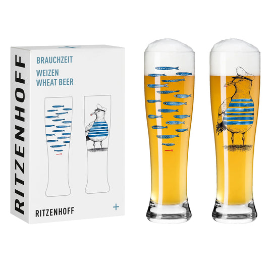 3481007 RITZENHOF BRAUCHZEIT WHEAT BEER SET GARRETON