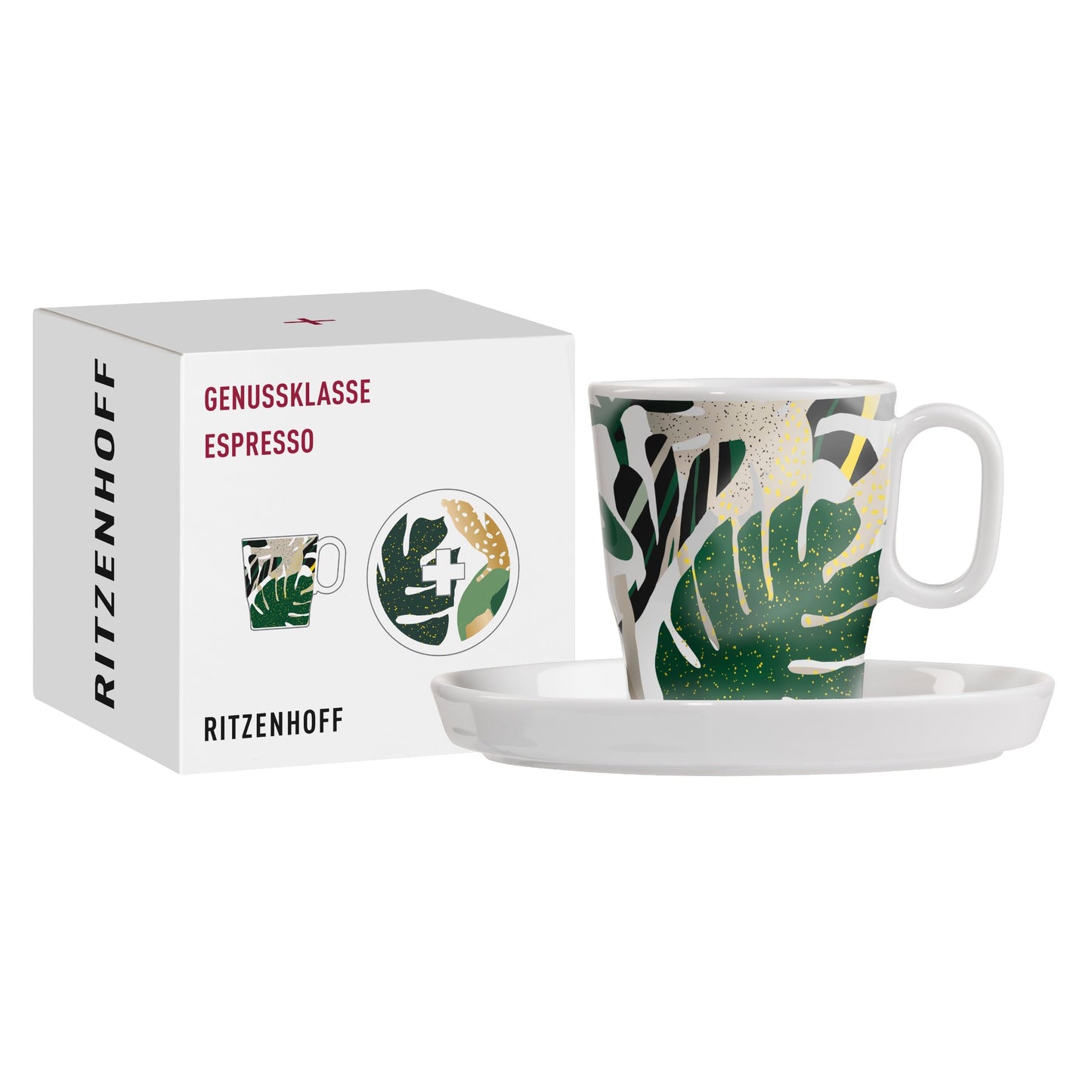 3721004 RITZENHOF GENUSSKLASSE ESPRESSO 4 RDT H23