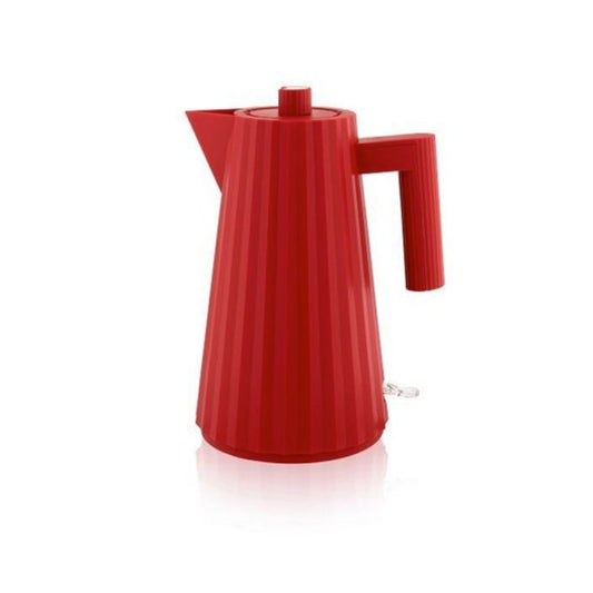 ALESSI PLISSE ELECTRIC KETTLE 1.7L RED