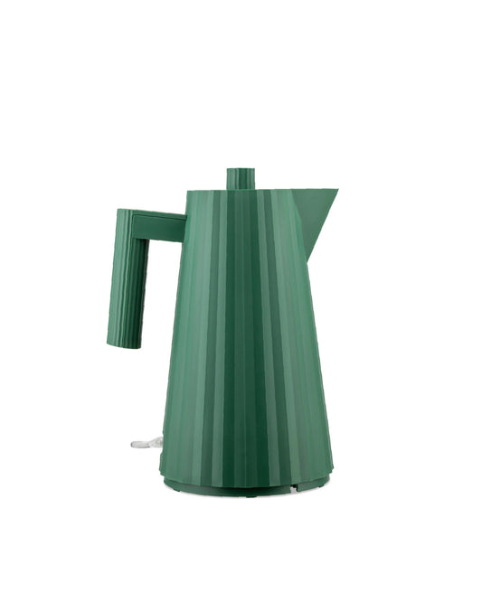 ALESSI PLISSE ELECTRIC WATER KETTLE GREEN