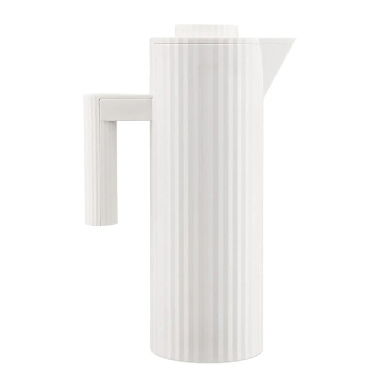 ALESSI PLISSE JUG VACUUM GLASS WHITE MDL12W