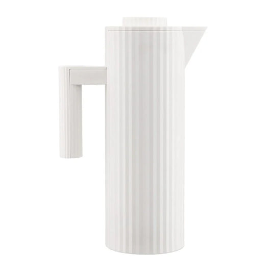 ALESSI PLISSE JUG VACUUM GLASS WHITE MDL12W