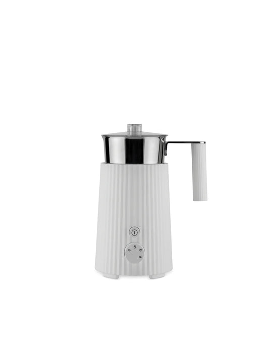ALESSI PLISSE MILK FROTHER WHITE