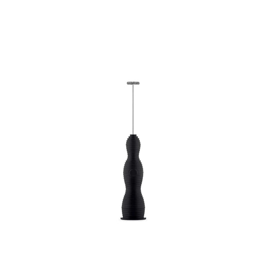 ALESSI PULCINA MILK FROTHER BLACK