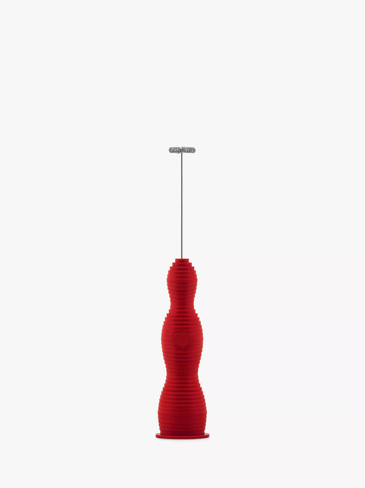 ALESSI PULCINA MILK FROTHER RED
