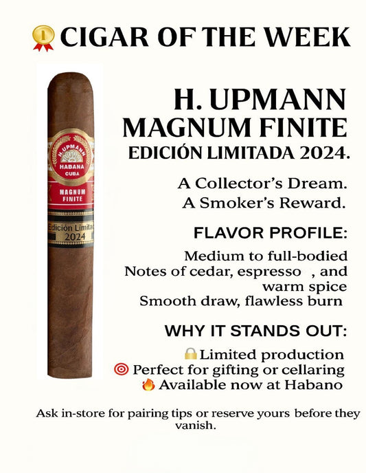 H. Upmann Magnum Finite limited edition Cuban cigar