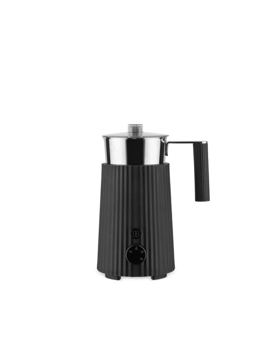 ALESSI PLISSE MILK FROTHER BLACK